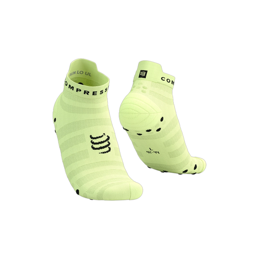 Pro Racing Socks v4.0 Ultralight Run Low SHADOW LIME/BLACK