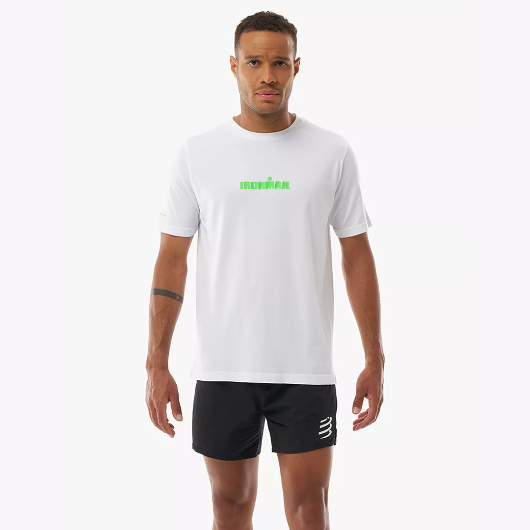 Training Tshirt - Ironman 2026 - Neon Green/White