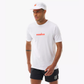 Training SS Tshirt M - Ironman 2026 WHITE/NEON RED