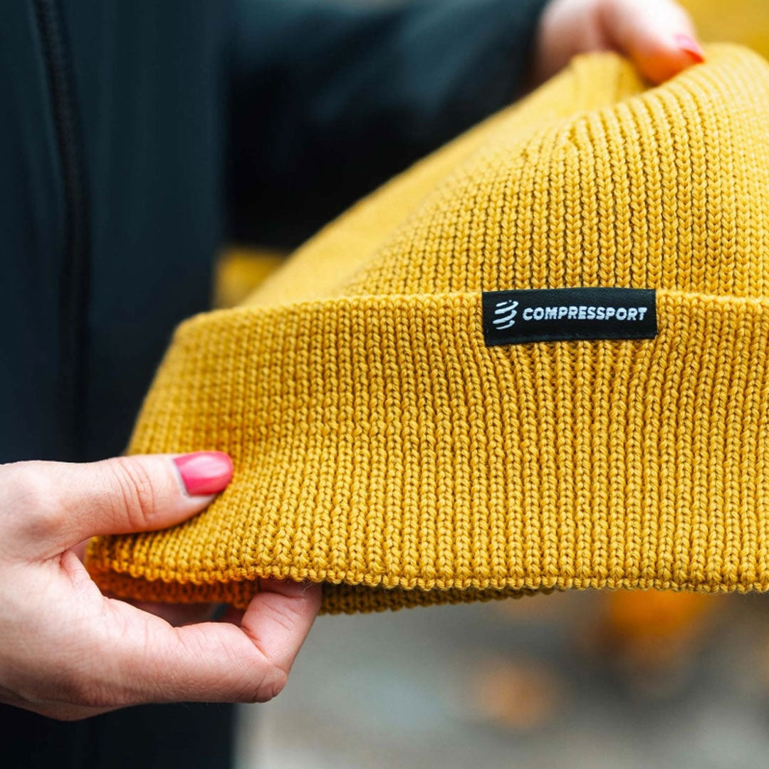 Podium Beanie -Ceylon Yellow