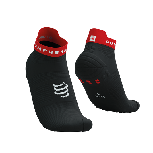 PRO RACING SOCKS RUN LOW CORE RED