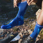 PRO RACING SOCKS TRAIL SODALITE/ FLUO BLUE