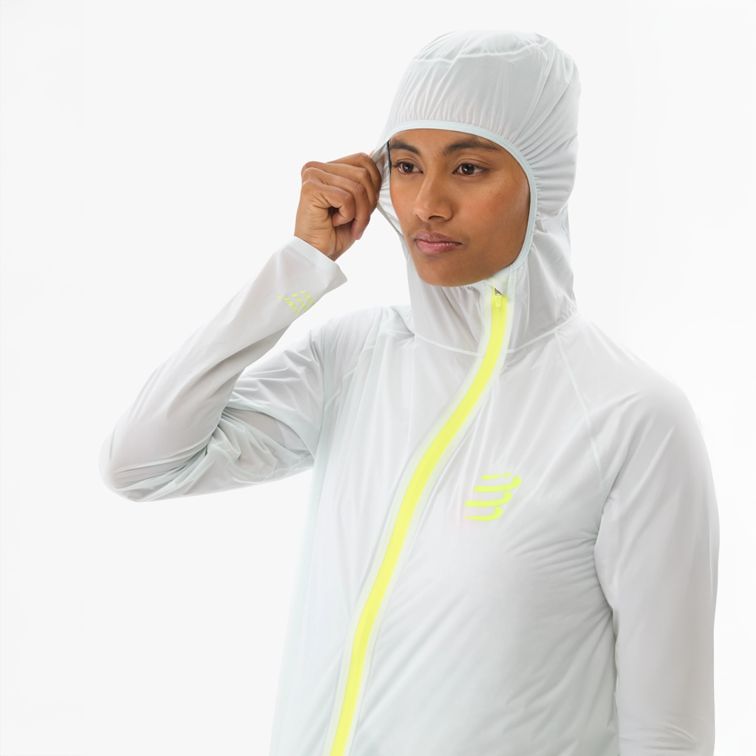 Hurricane Waterproof 10/10 Jacket WOMAN - Ice Flow