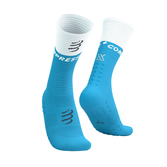 Mid Compression Socks V2.0 - NORSE BLUE/WHITE