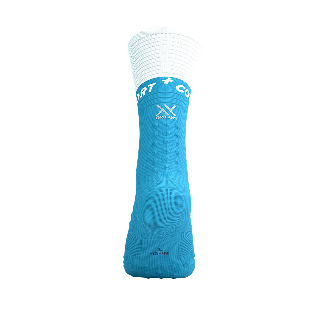 Mid Compression Socks V2.0 - NORSE BLUE/WHITE