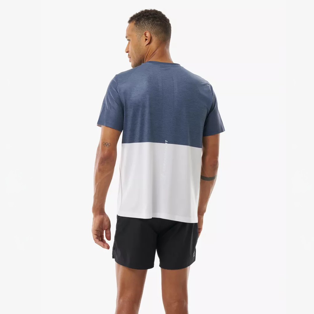 Performance Tshirt Peacoat/Gray