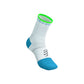 Pro Marathon Socks V2.0 -WHITE/NORSE BLUE/NEON GREEN