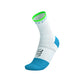 Pro Marathon Socks V2.0 -WHITE/NORSE BLUE/NEON GREEN