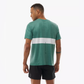 Performance Tshirt - Shady Green/White