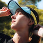 Spiderweb Ultralight Visor - Shell Blue