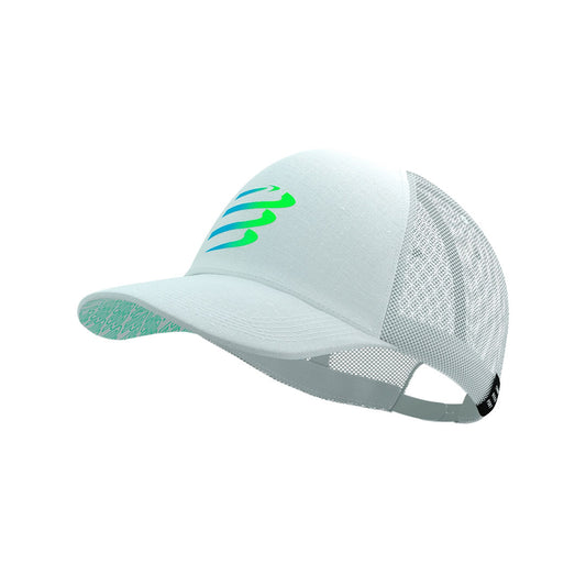 Trucker Cap Star White Blue Green