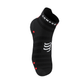 Pro Racing Socks v4.0 Ultralight Run Low BLACK RED