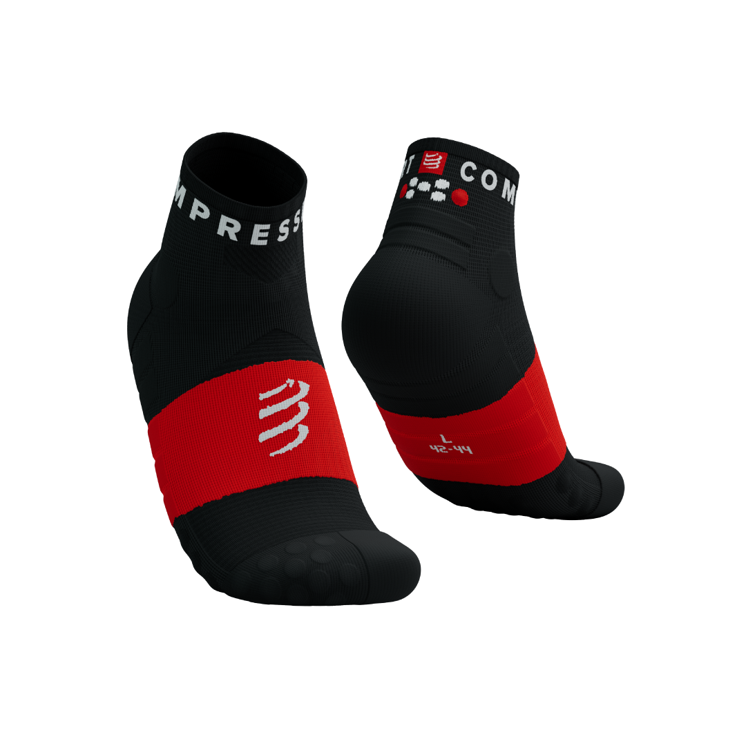 Ultra Trail Low Socks - Black Red