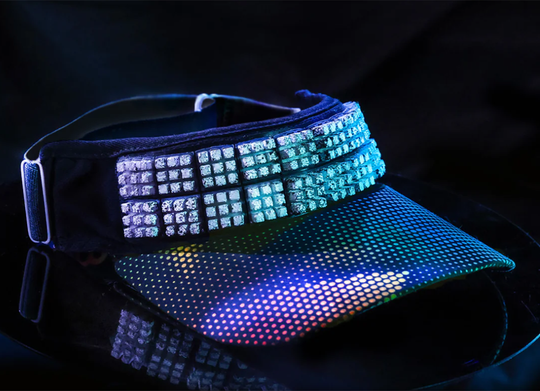 VISOR W/ 20 COOLING PIECES