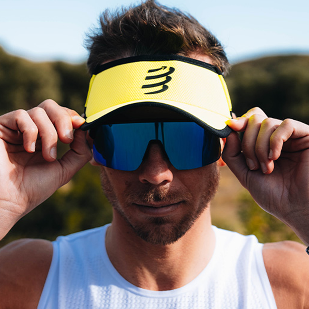 VISOR ULTRALIGHT- SAFE YELLOW/BLACK