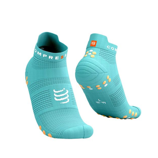 PRO RACING SOCKS RUN LOW CREMME DE MENTHE/ PAPAYA PUNCH